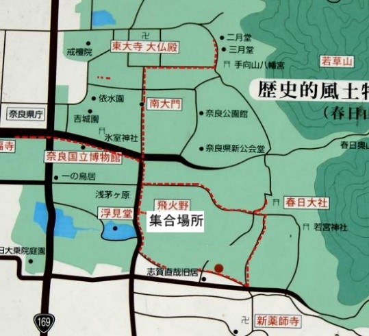 集合場所地図